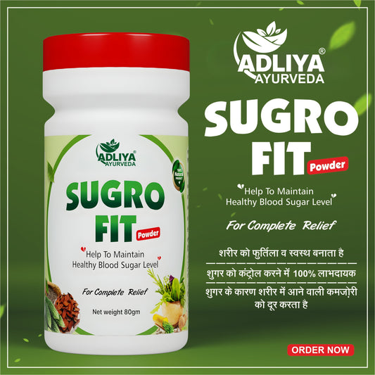 Sugro Fit Powder – Helps Maintain Healthy Sugar Level & Supports Natural Blood Sugar Balance