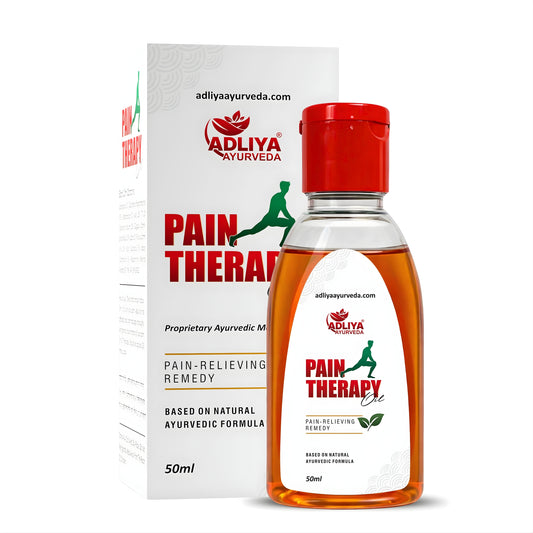 Pain Therapy Oil for Joint Pain Relief – Fast Acting Ayurvedic Oil for Knee Pain, Back Pain, Muscle Pain, Arthritis Relief & Stiff Joints Support